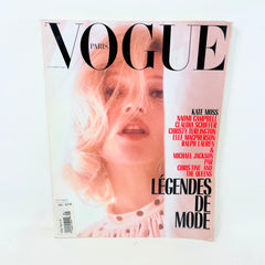 Vogue Magazine N. 990 Paris September 2018 Kate Moss Cover
