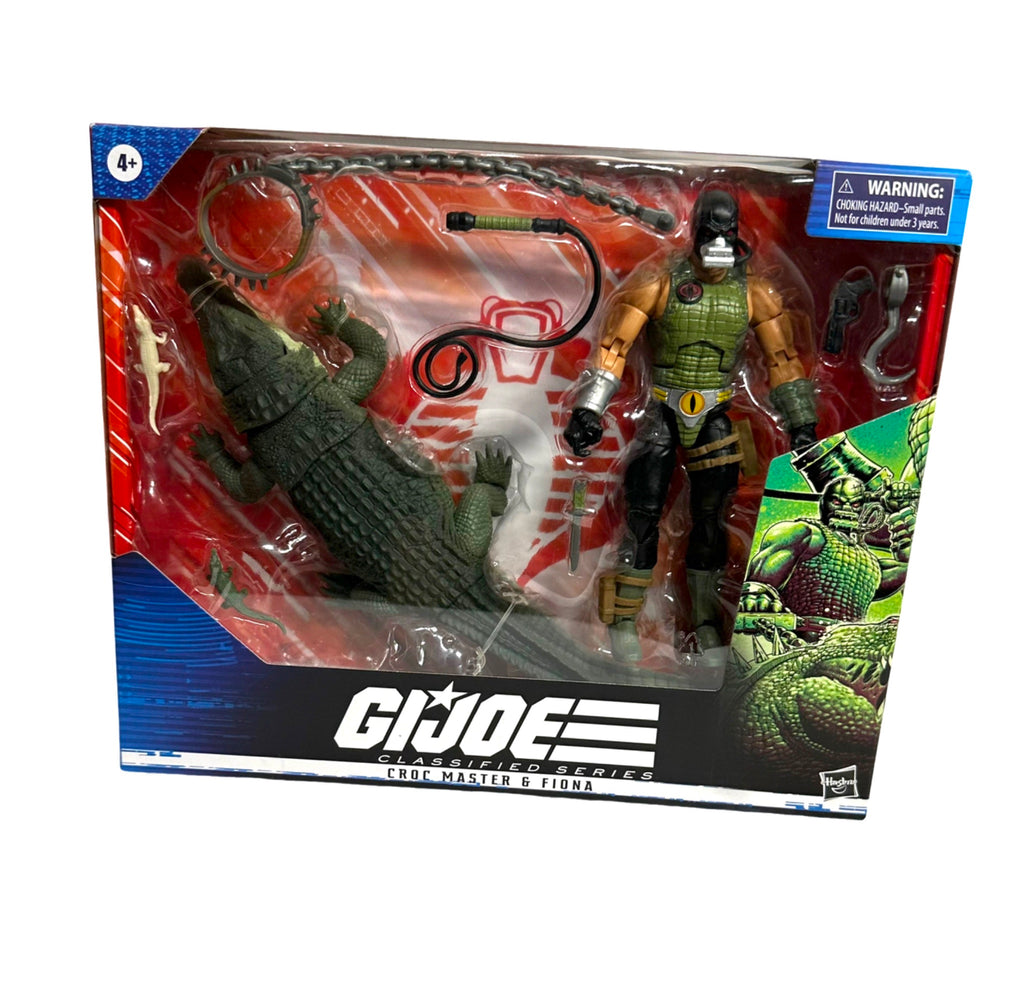 Hasbro GI Joe Classified Series Croc Master & Fiona #38 Action Figure Set