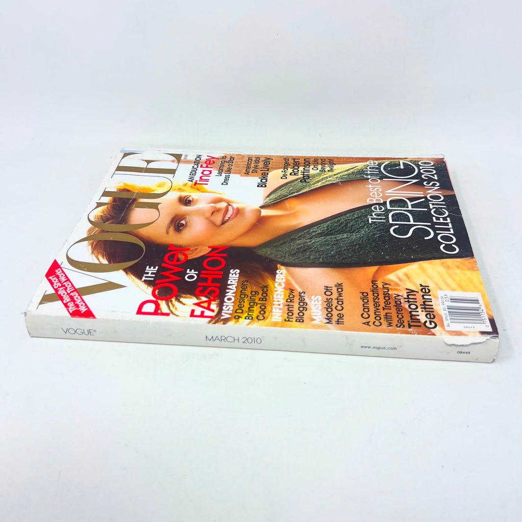 Vogue Magazine March 2010 Tina Fey Blake Cover