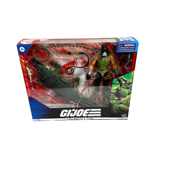 Hasbro GI Joe Classified Series Croc Master & Fiona #38 Action Figure Set