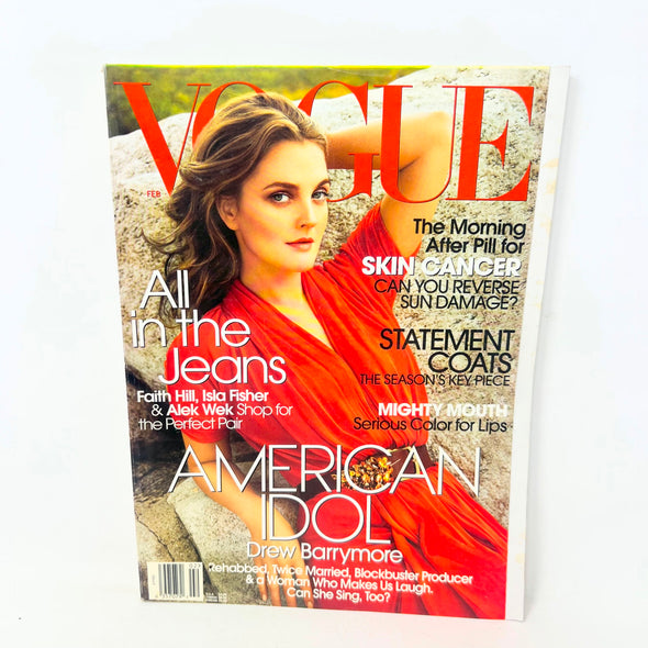 Vogue Magazine February 2006 US American Idol Brew Barrymore