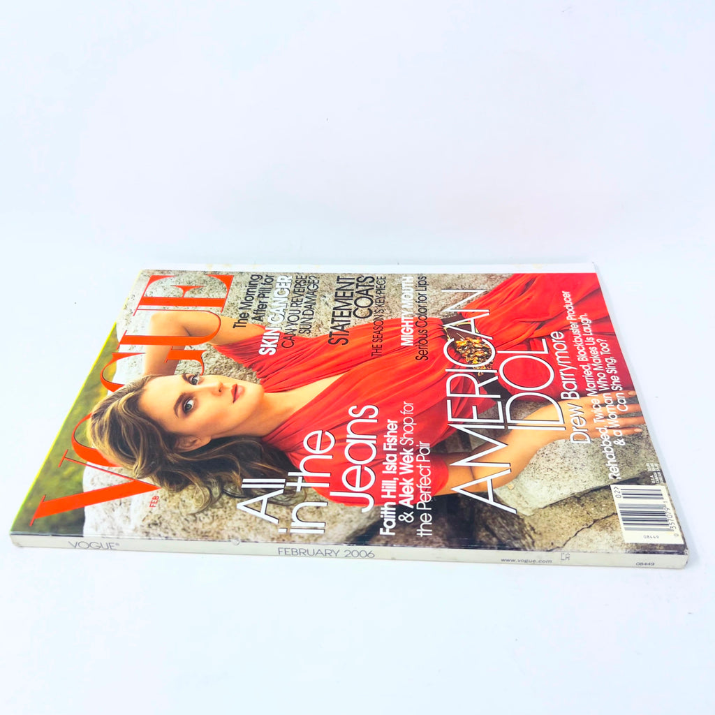 Vogue Magazine February 2006 US American Idol Brew Barrymore