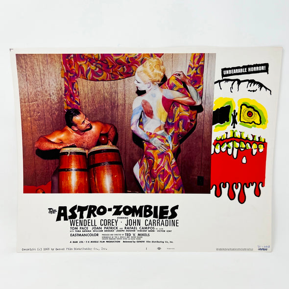 The Astro-Zombies Unbearable Horror Lobby Card No.1