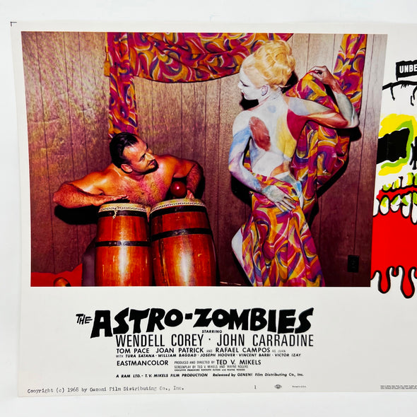 The Astro-Zombies Unbearable Horror Lobby Card No.1