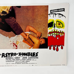 The Astro-Zombies Unbearable Horror Lobby Card No.3