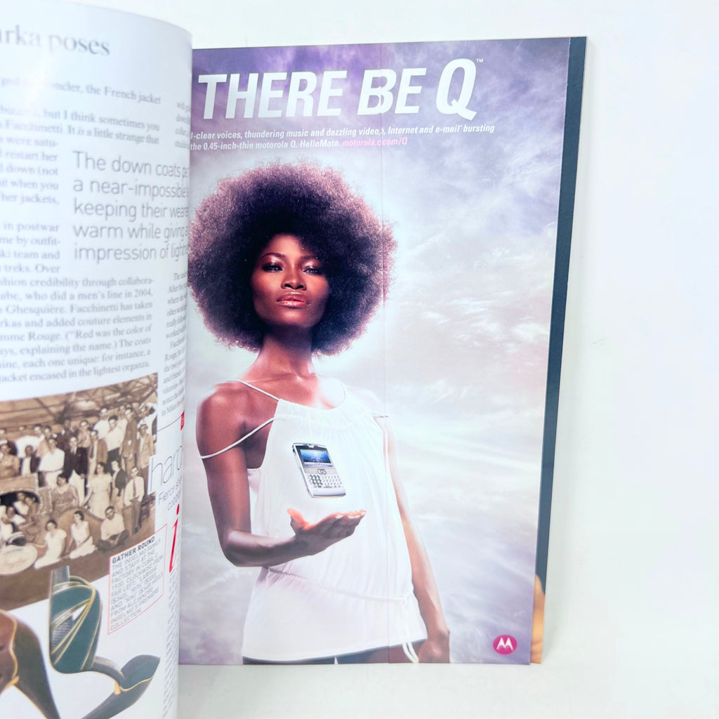 Vogue Magazine June 2006 Gisele Bundchen Daria Werbowy Amber Valletta