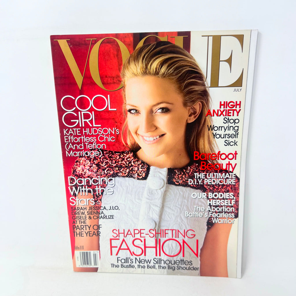 Vogue Magazine July 2006 Cool Girl Kate Hudson Cover