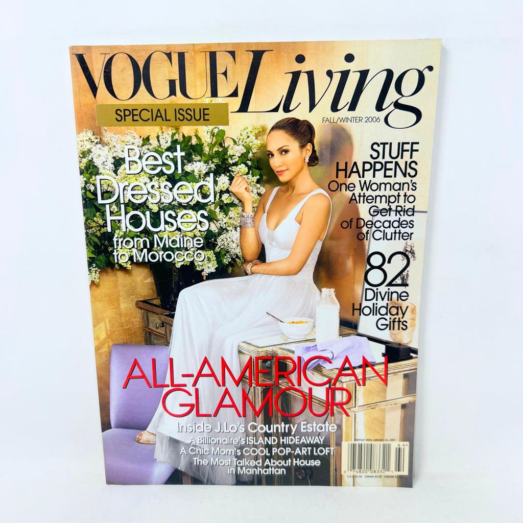 Vogue Living Special Issue all/Winter 2006 Jennifer Lopez