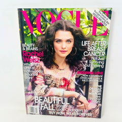 Vogue magazine October 2008  Rachel Weisz Beautiful Fall