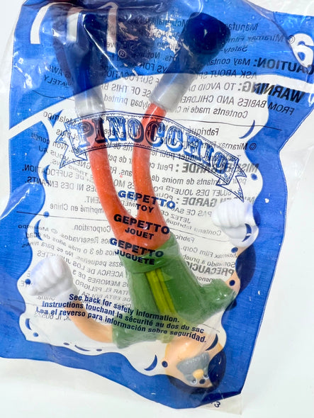 McDonald's Happy Meal Toy Disney Pinocchio Gepetto Toy Figure