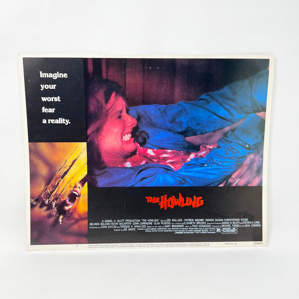 The Howling Horror Collectible movie Lobby Card No.7
