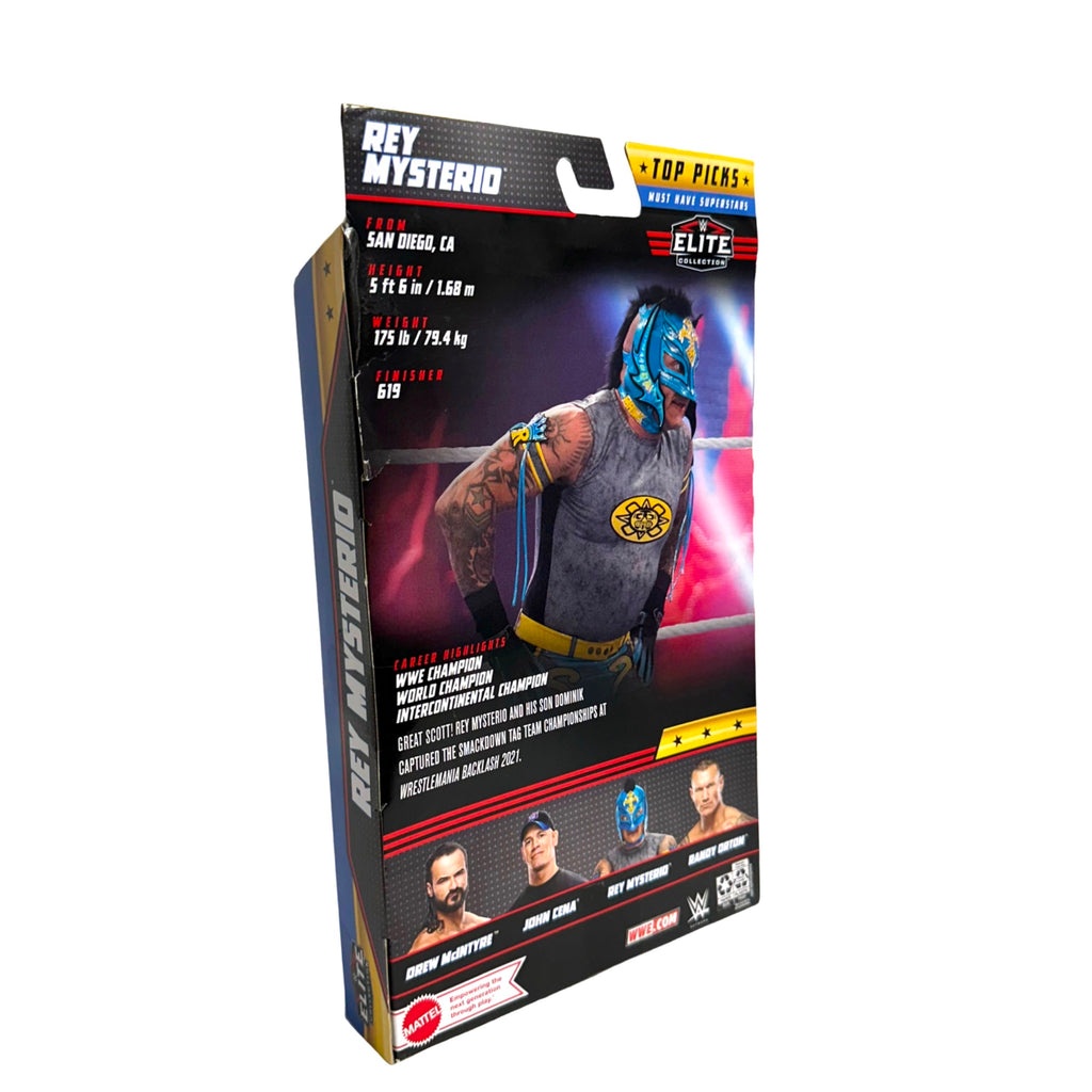 WWE Elite Collection Rey Mysterio Top Picks Action Figure