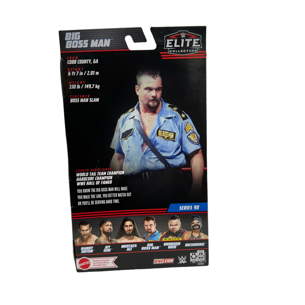WWE Elite Collection Series 90 Big Boss Man Action Figure