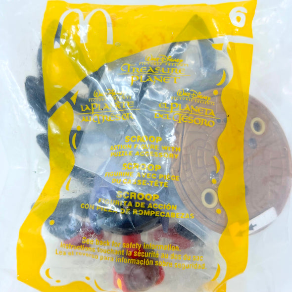 McDonalds Happy Meal Toy Walt Disney's Treasure Planet Scroop Action Figure