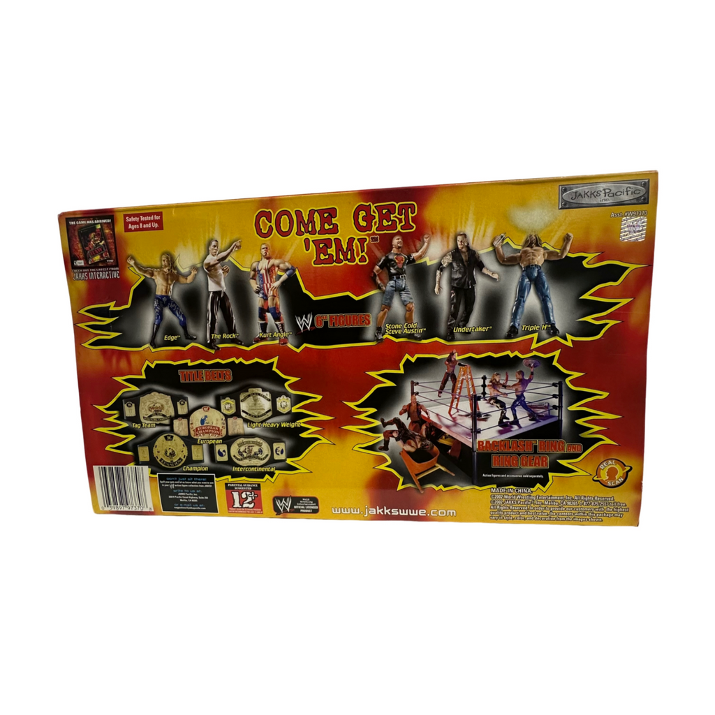 WWE Jakks Hulk Still Rules Hulk Hogan Wrestling Action Figure Pack