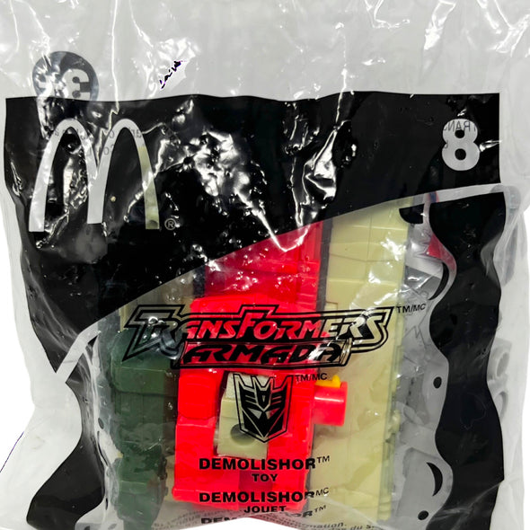 McDonalds Happy Meal Toy Transformers Armada Demolishor