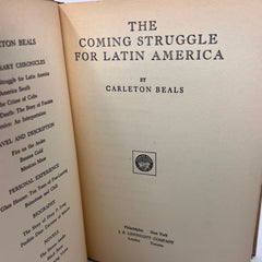 The Coming Struggle For Latin America By Carleton Beals
