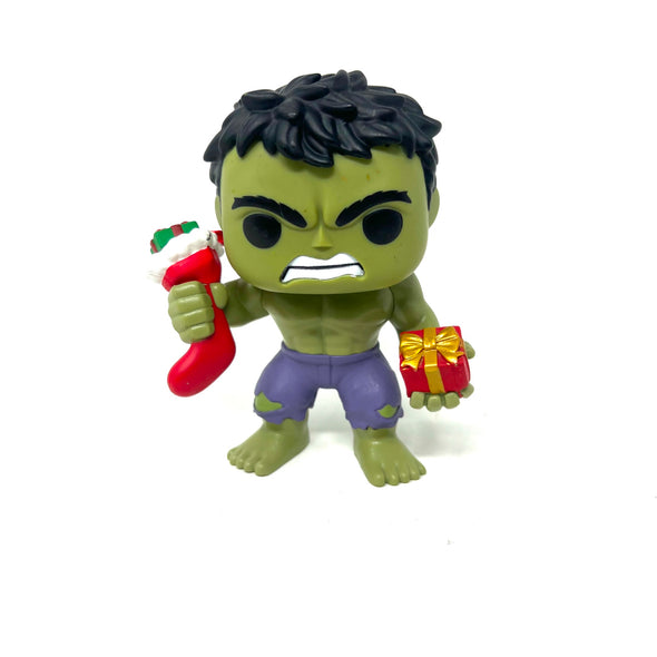 Funko Pop! Marvel Holiday Hulk with Stocking and Present vinyl figure