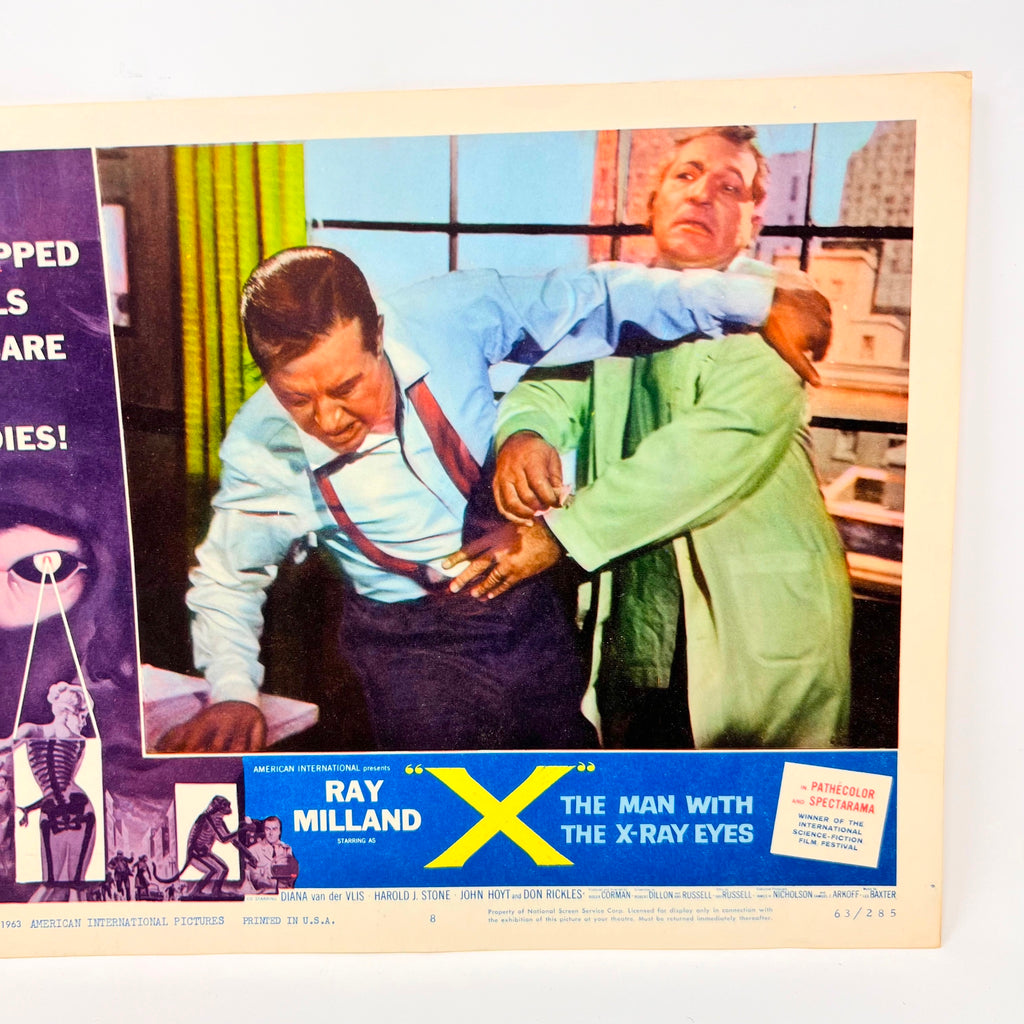 1963 The Man With The X-Ray Eyes Vintage Movie Lobby Card No.8