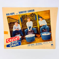 Caught In The Draft Vintage Movie Lobby Card (G) Bob Hope Dorothy Lamour