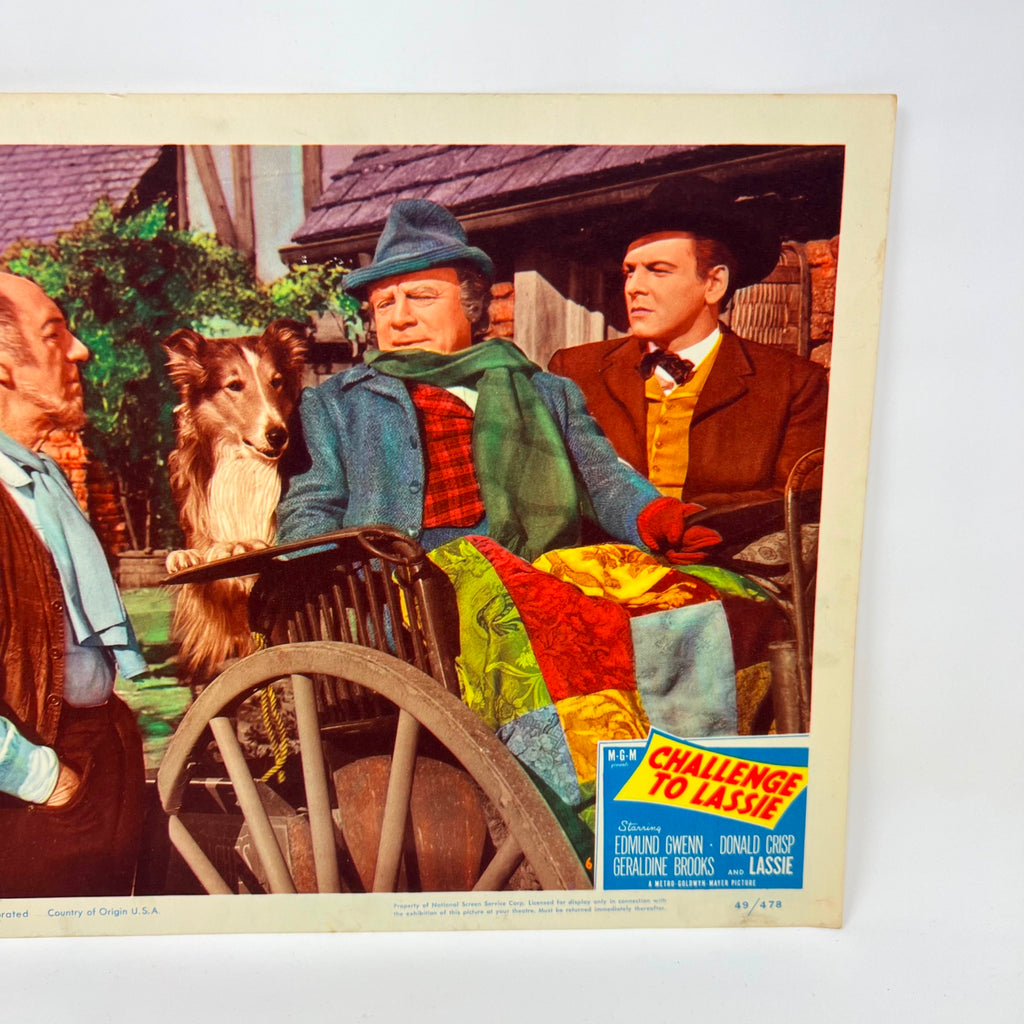 1949 Challenge to Lassie Lobby Card Movie Poster (a)