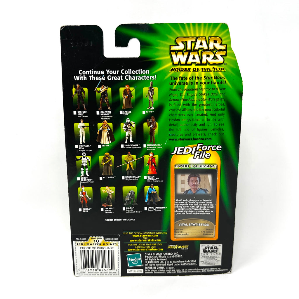 Star Wars Power Of The Jedi Lando Calrissian Bedpan Escape