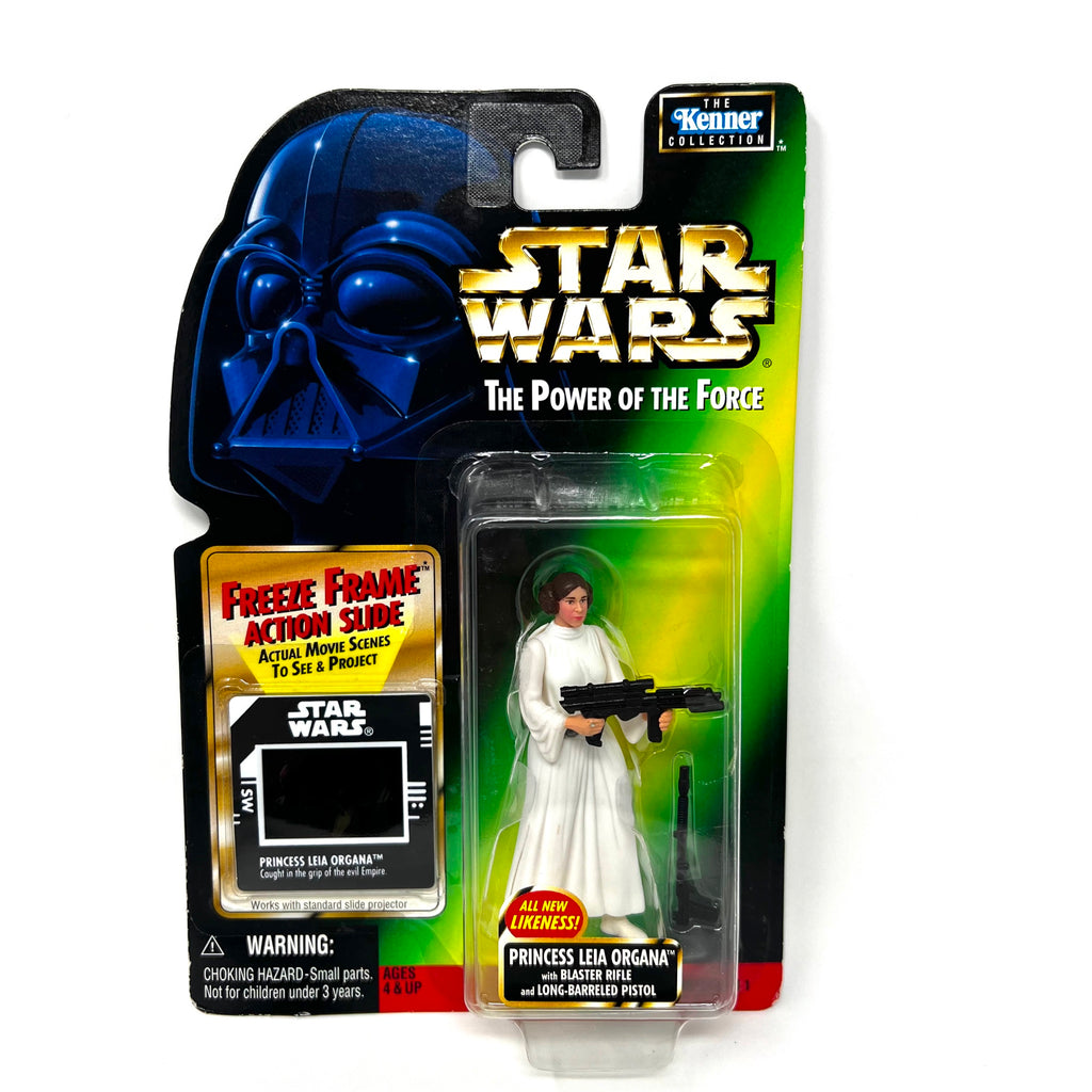Star Wars Power Of The Force rincess Leia Organa With Blaster Rifle