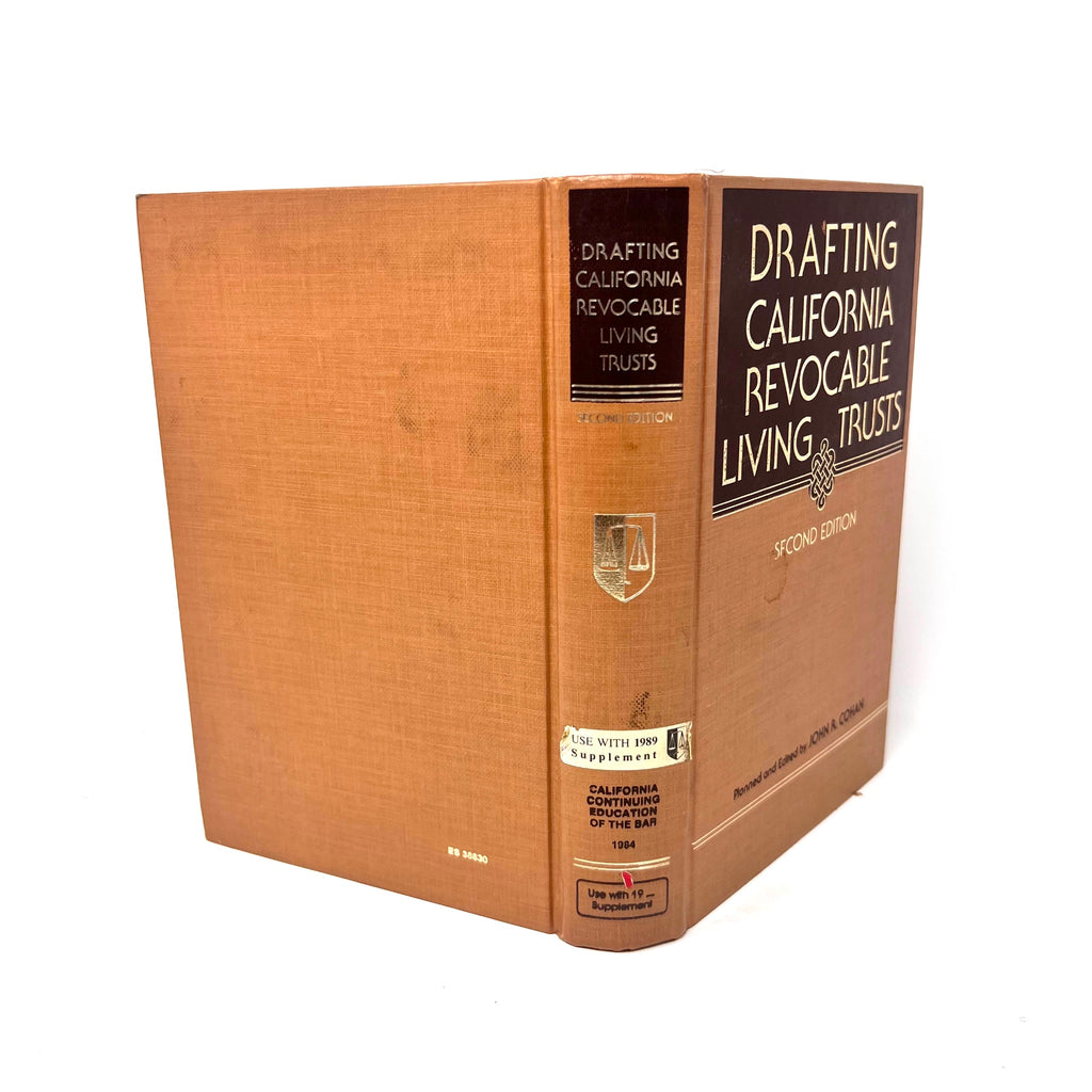 Drafting California Revocable Living Trust 2nd Edition John R. Cohan