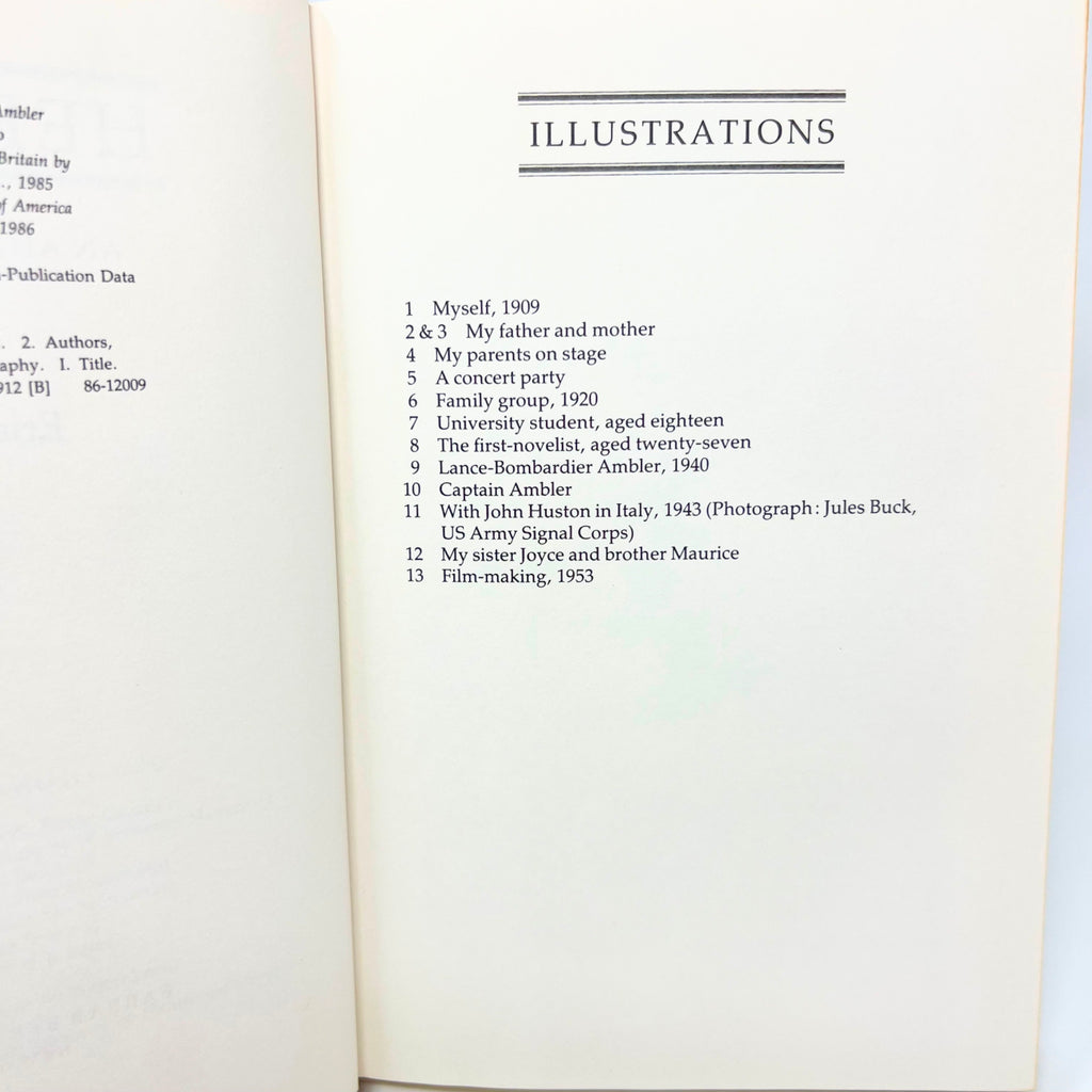 1985 Here Lies Eric An Autobiography