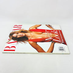 Harpers Bazaar Feb 2002 American Original Fashion Magazine Gisele Bundchen Cover