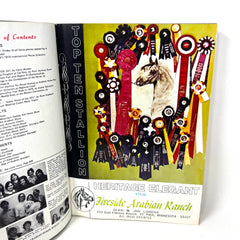Arabian Horse World Vol. 14 No.4 January 1974 Stallion Gide Khemosabi