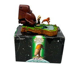 Star Wars Action Fleet Jar Jar & Qui-Gon Jinn Outrun Federation Mini Scene