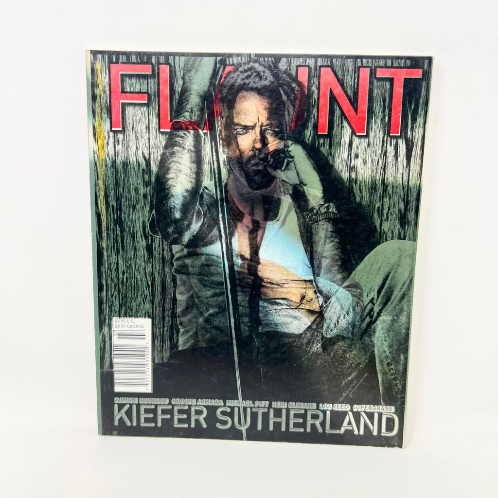 41 FLAUNT Magazine, A Few Good Men, Kiefer Sutherland, Fashion Style Culture