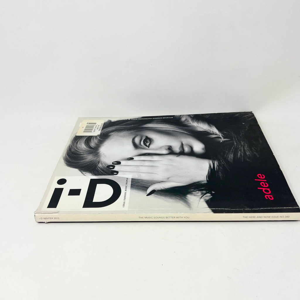2015 Winter I-D Magazine Adele Cover