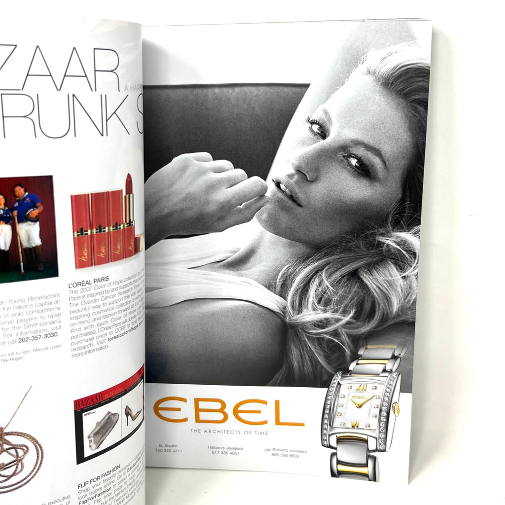 Harper's Bazaar September 2007 Fashion Magazine Fall Fashion Issue Kate Hudson