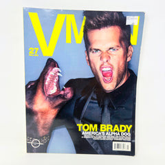 VMan V Man Magazine #27 Fall 2012 Tom Brady Amreicas Alpha Dog