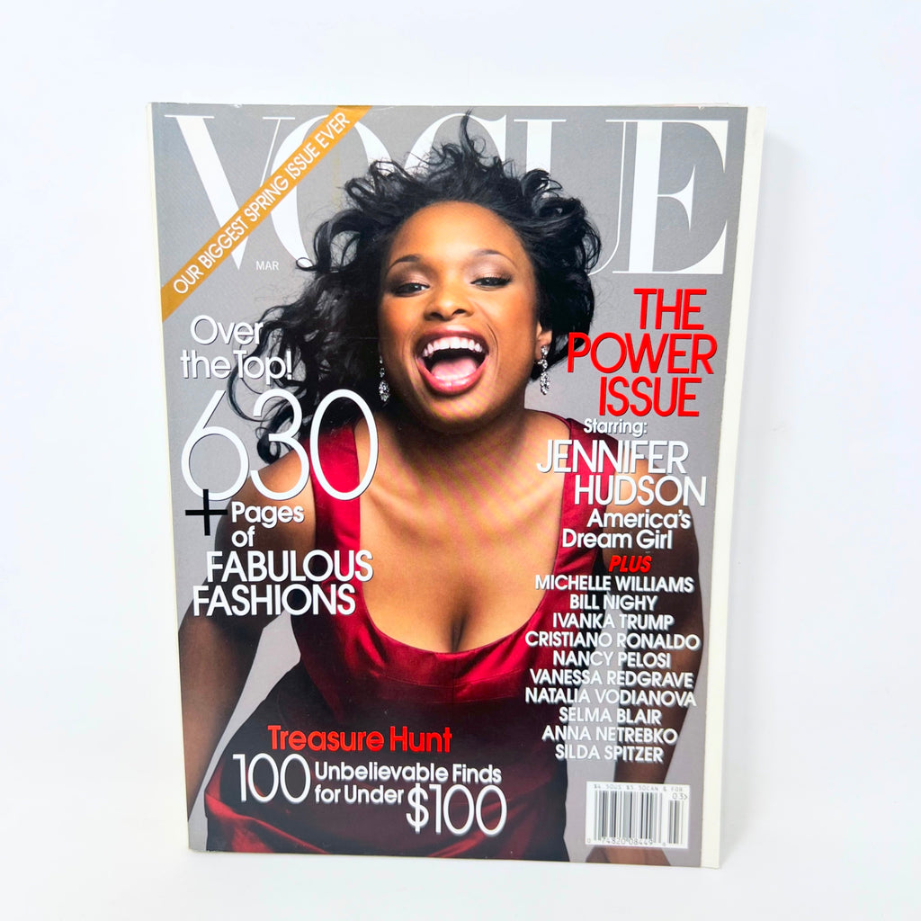 Vogue Magazine March 2007 Jennifer Hudson Cover No Label