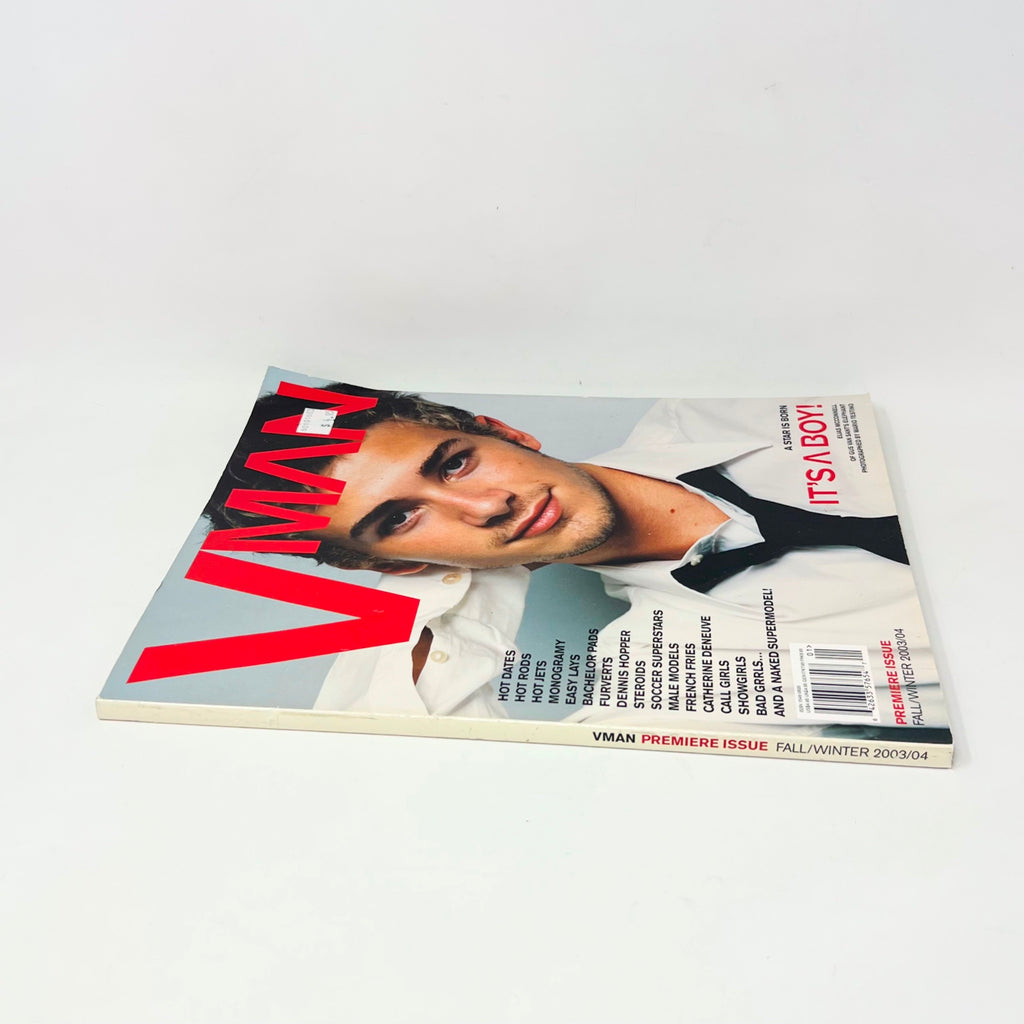 Vman Magazine Fall/winter of 2003/04 Actor Elias McConnell