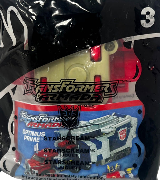 McDonalds Happy Meal Toy Transformers Armada Starscream #3