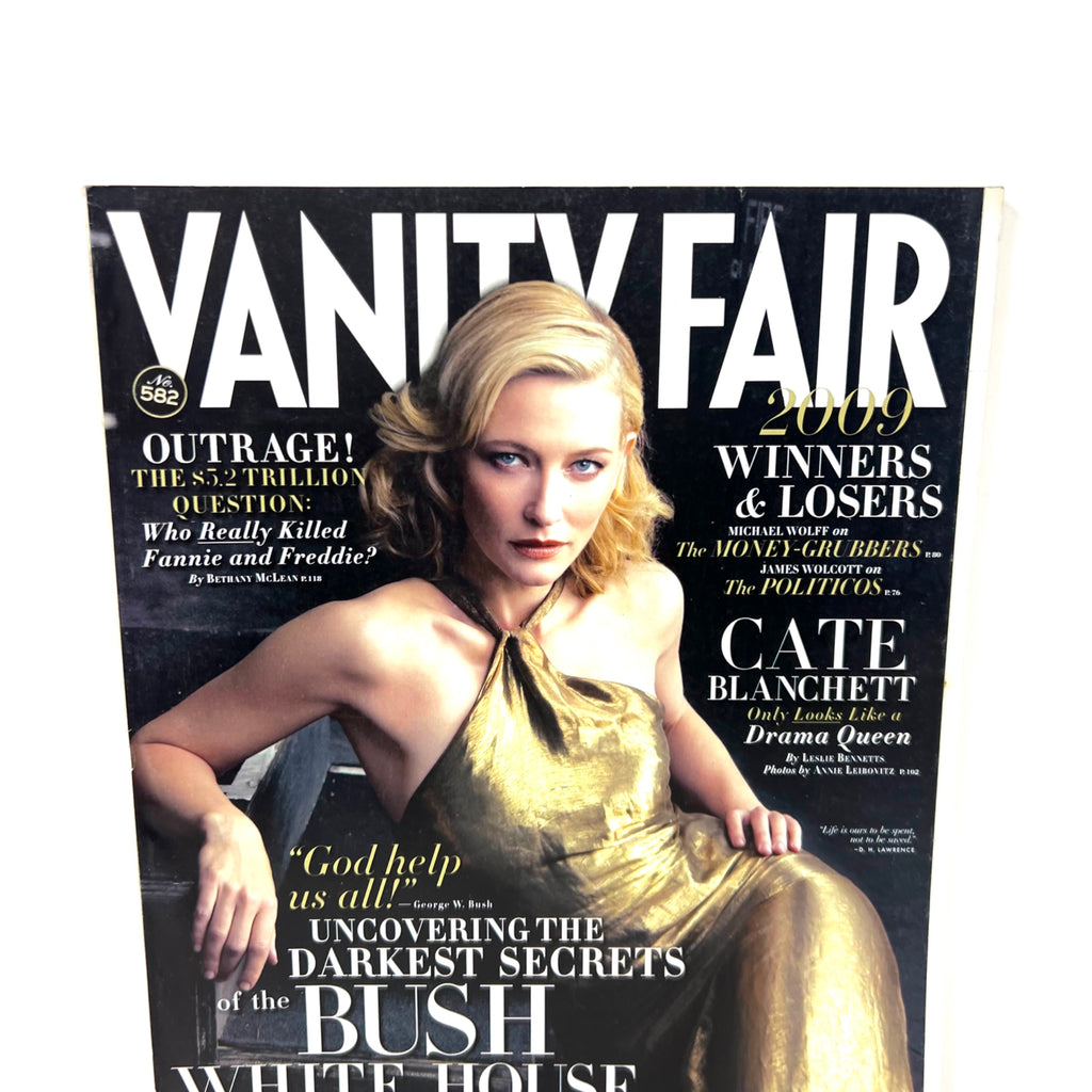 Vanity Fair No. 582 February 2009 Cate Blanchett Bush White House Magazine