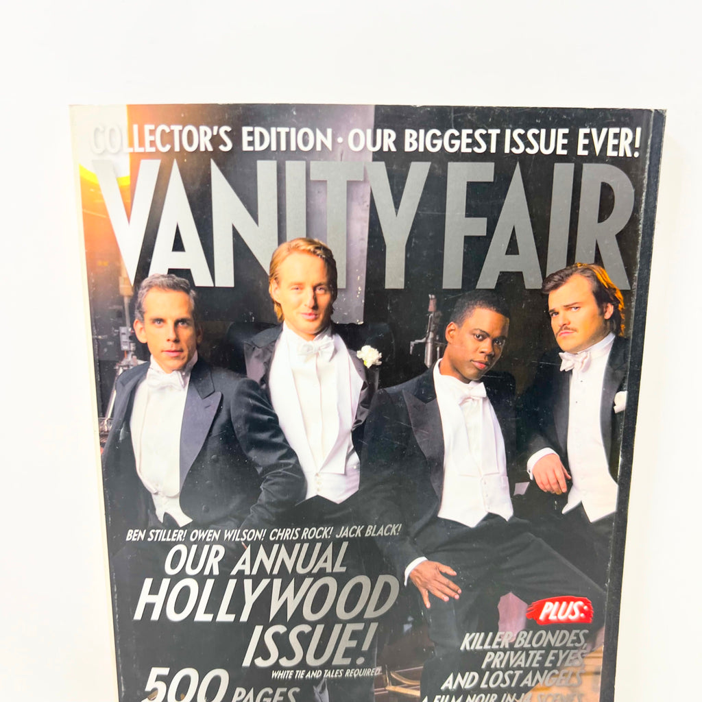 Vanity Fair Collectors Edition Hollywood Issue Ben Stiller Chris Rock Jack Black