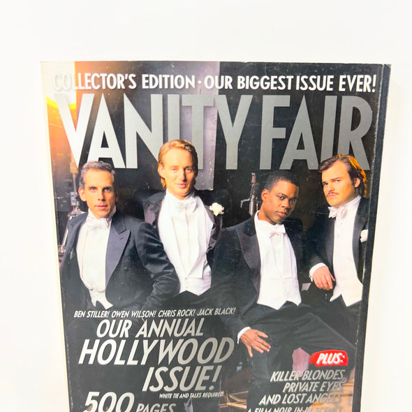 Vanity Fair Collectors Edition Hollywood Issue Ben Stiller Chris Rock Jack Black