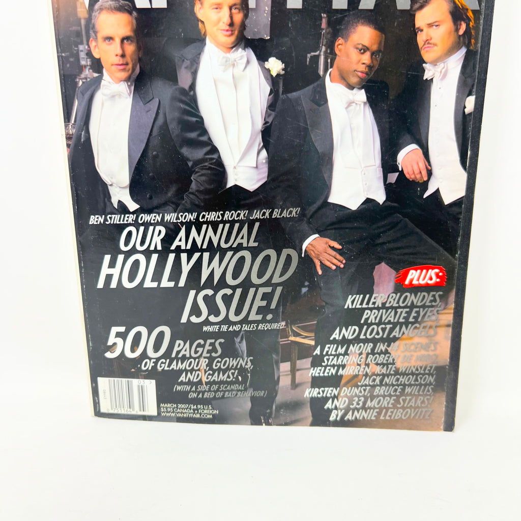 Vanity Fair Collectors Edition Hollywood Issue Ben Stiller Chris Rock Jack Black