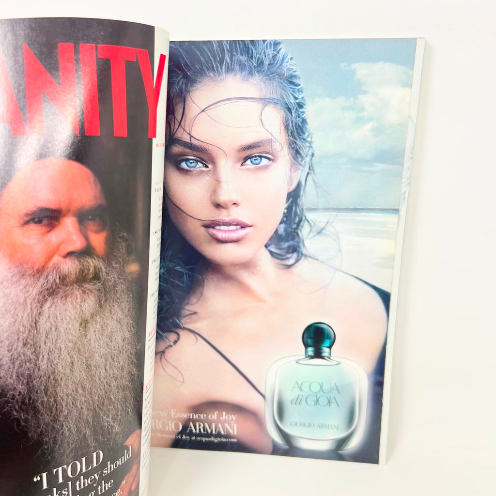 VANITY FAIR MAGAZINE Lindsay Lohan cover October 2010