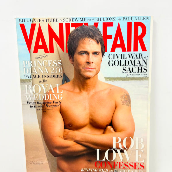 Vanity Fair May 2011 Rob Lowe Cover