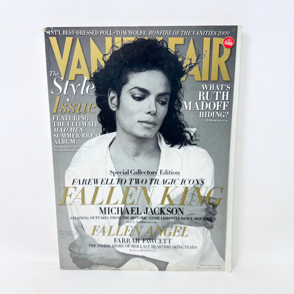 Vanity Fair Michael Jackson September 2009 Fallen King