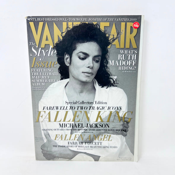Vanity Fair Michael Jackson September 2009 Fallen King