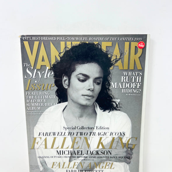 Vanity Fair Michael Jackson September 2009 Fallen King