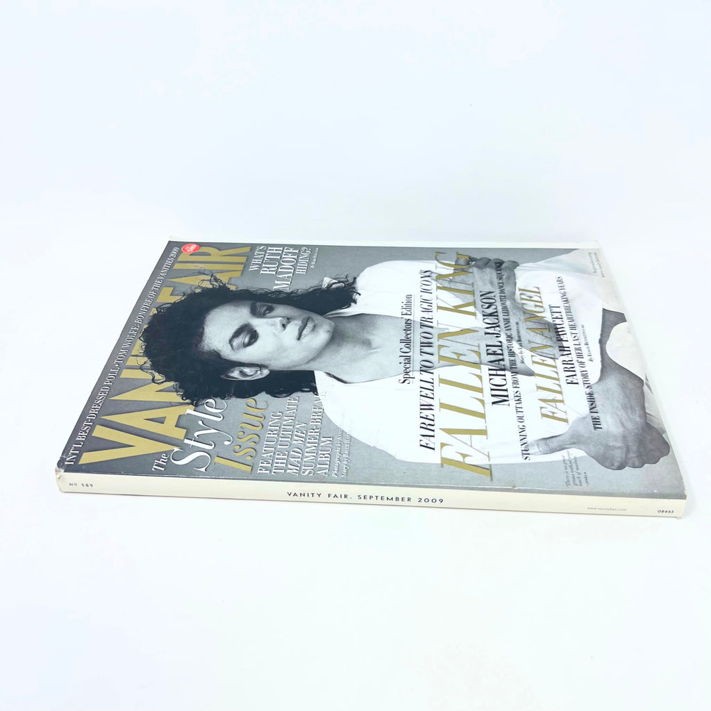 Vanity Fair Michael Jackson September 2009 Fallen King