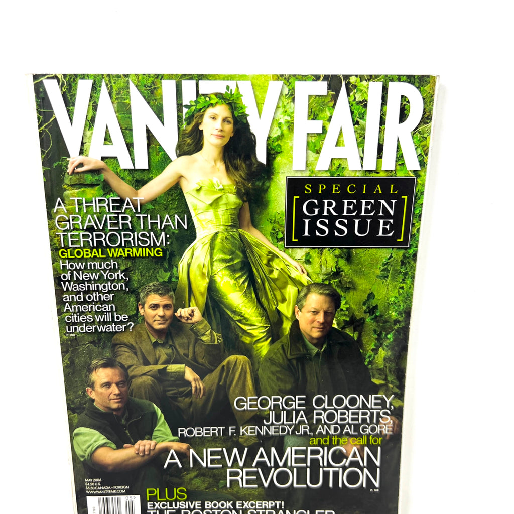 Vanity Fair Magazine May 2006 George Clooney/Julia Roberts/Robert F. KennedyJr